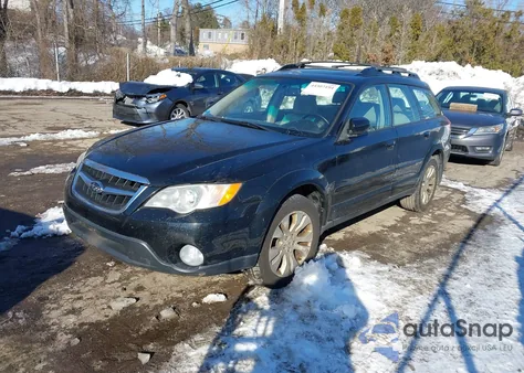 2008 Subaru Outback 2.5I Limited/2.5I Limited L.l. Bean Edition from USA, damaged, VIN 4S4BP62C987309768